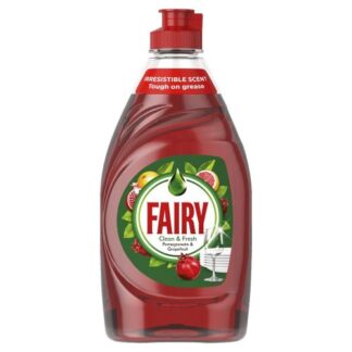 Fairy Clean & Fresh Washing Up Liquid Pomegranate and Grapefruit 320ML