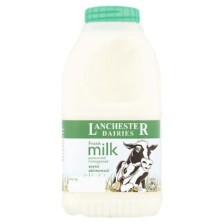 Lanchester Dairies Fresh Milk Semi Skimmed 500ml