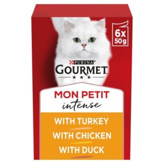 Gourmet Mon Petit Intense Fine Cuts 6 x 50g