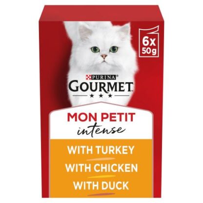 Gourmet Mon Petit Intense Fine Cuts 6 x 50g