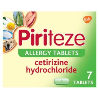 Piriteze Allergy Tablets 7 Tablets