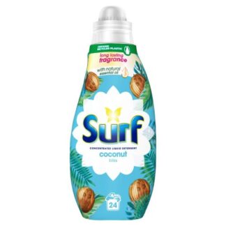 Surf Concentrated Liquid Laundry Detergent Coconut Bliss 24 washes