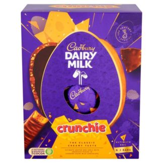 Cadbury Dairy Milk Crunchie Bits Inclusion Easter Egg 542g