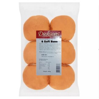 Dicksons 6 Soft Buns