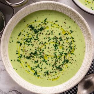 Leek and potato soup