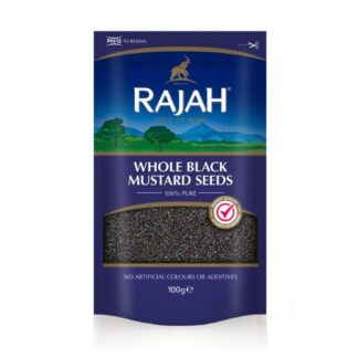 Rajah Whole Black Mustard Seeds 100g