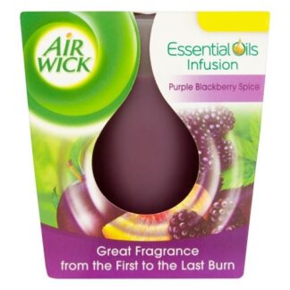 Air Wick Essential Oils Purple Blackberry Spice PMP 105g