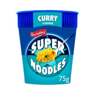 Batchelors Super Noodles Curry Flavour Instant Noodle Pot 75g