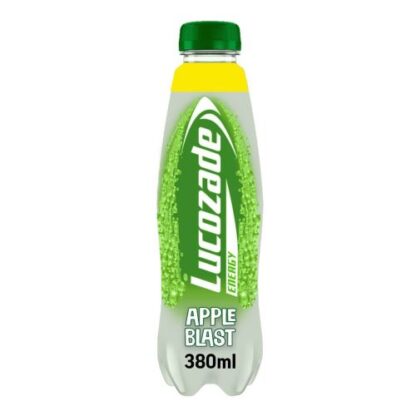 Lucozade Energy Drink Apple Blast 380ml