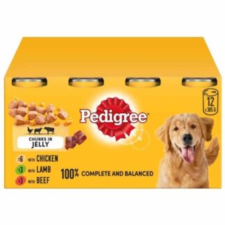 Pedigree Mixed Selection in Gravy Tinned Dog Food 12 x 400g