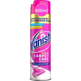 Vanish Gold Carpet Care & Upholstery Vacuum Up Foam 600ml