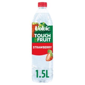Volvic Touch of Fruit Low Sugar Strawberry Natural Flavoured Water 1.5L
