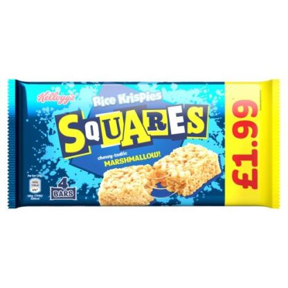 Kelloggs Rice Krispies Squares Marshmallow 4x28g