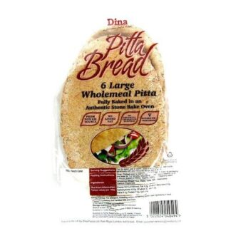 Dina Wholemeal Pitta Bread 6 Pack