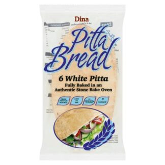 Dina Wholemeal Pitta Bread 6 Pack