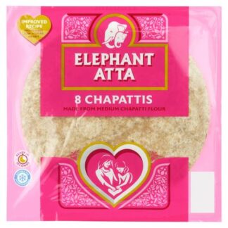 Elephant Atta Chapattis 360g 8 Pack