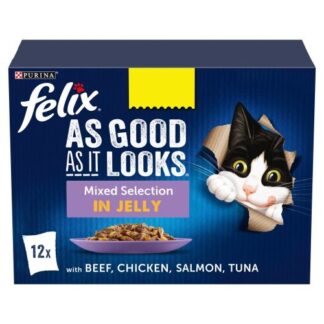 Felix As Good As It Looks Mixed Selection in Jelly 12 x 100g
