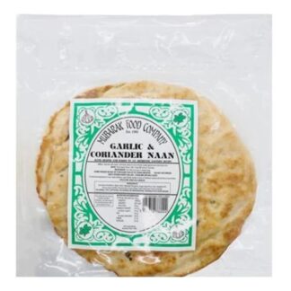 Mubarak Food Company Garlic & Coriander Naan 2 Pack