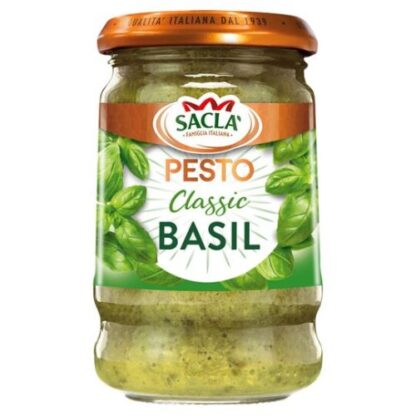 Sacla Classic Basil Pesto 190G